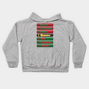 Kwanzaa's Seven Principles Kids Hoodie